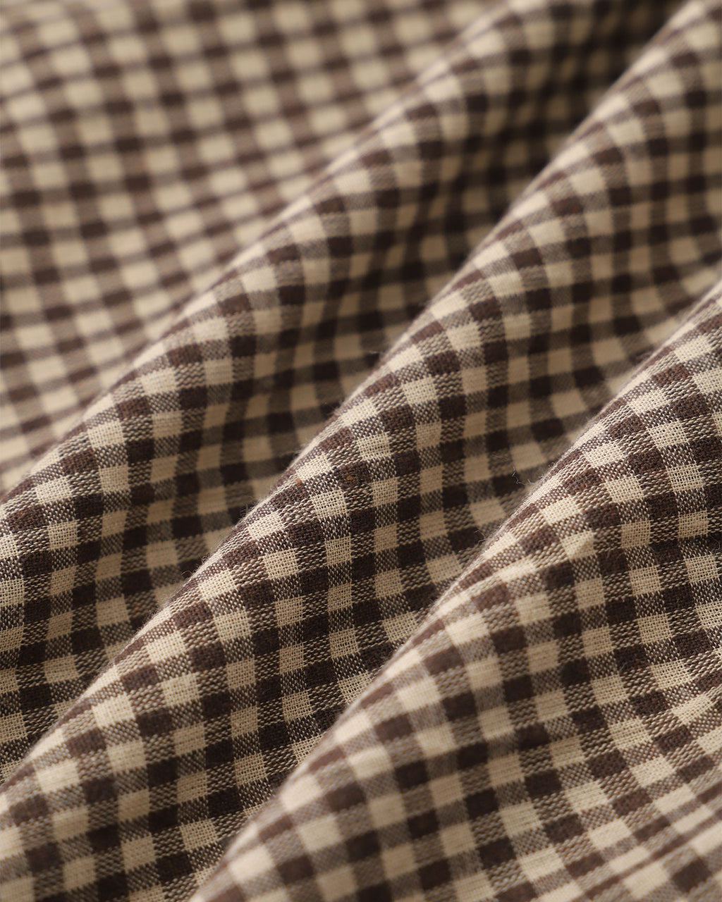 Brown Plaid Button Pleated Midi Dress 6