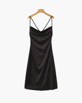Old Money Silk Slip Dress 0