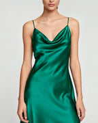 Old Money Silk Slip Dress 1