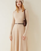 Pure Cashmere Flare Dress 1