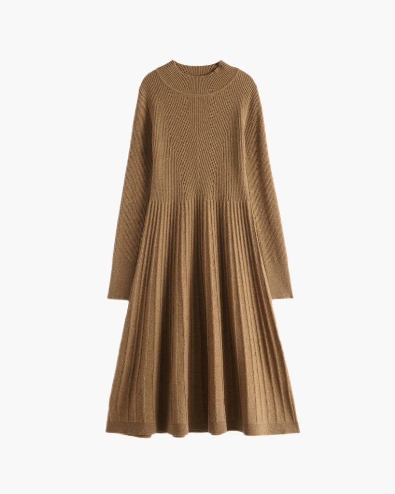 Pure Cashmere Flare Dress 2