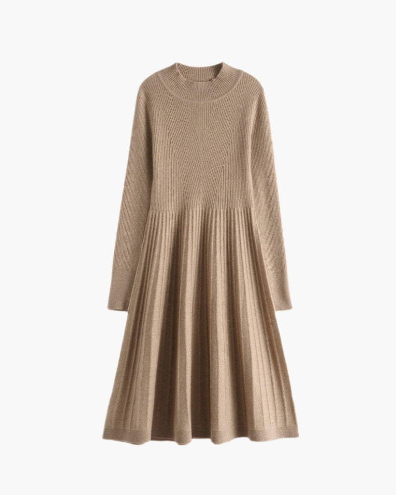 Pure Cashmere Flare Dress 4