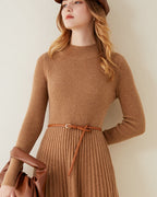 Pure Cashmere Flare Dress 6