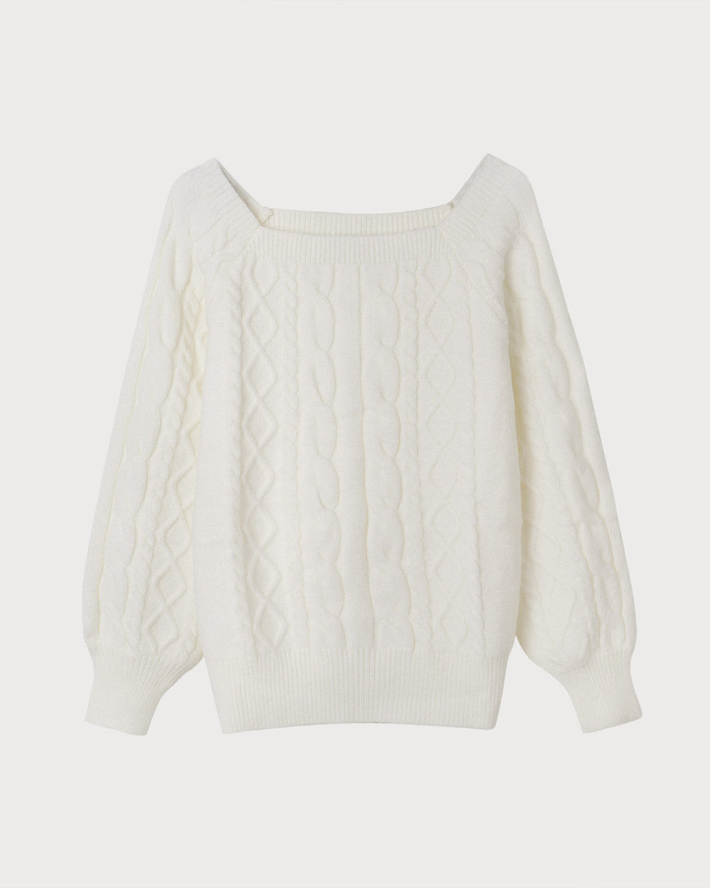 The Romance Cable Knit Crew Sweater 5