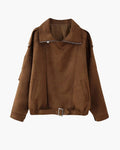 Vintage Suede Drape Jacket 2