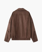 Vintage Suede Drape Jacket 7