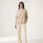 Maglione Dolcevita Morbido da Donna in Maglia